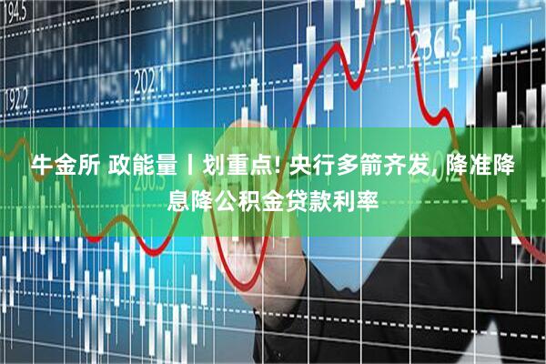 牛金所 政能量丨划重点! 央行多箭齐发, 降准降息降公积金贷款利率