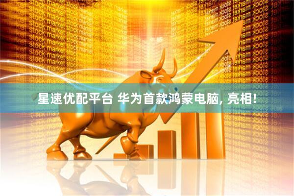 星速优配平台 华为首款鸿蒙电脑, 亮相!