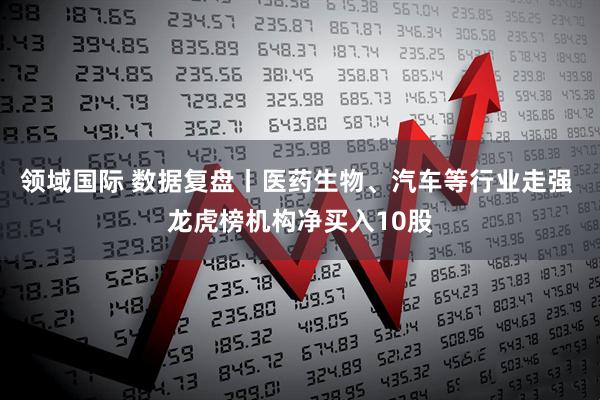 领域国际 数据复盘丨医药生物、汽车等行业走强 龙虎榜机构净买入10股