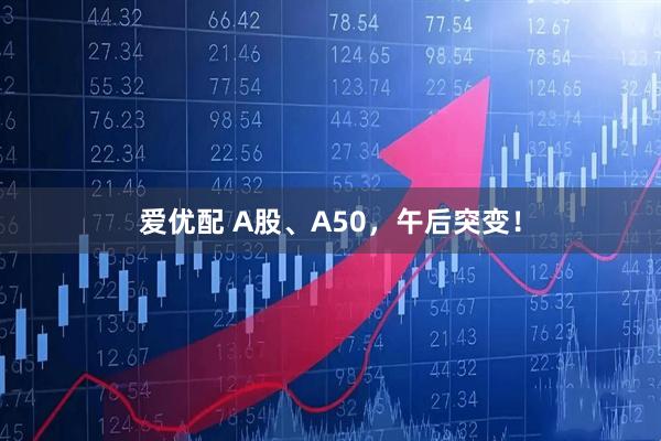 爱优配 A股、A50，午后突变！