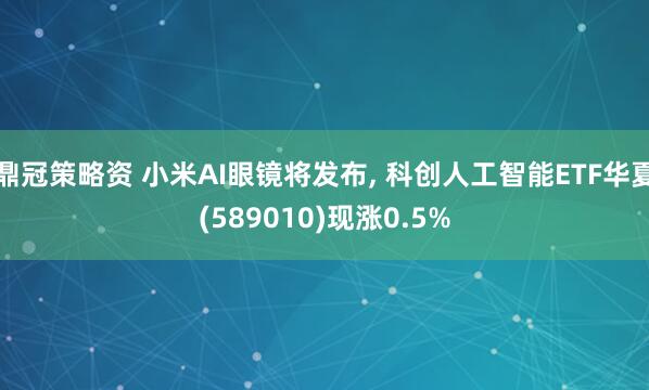 鼎冠策略资 小米AI眼镜将发布, 科创人工智能ETF华夏(589010)现涨0.5%