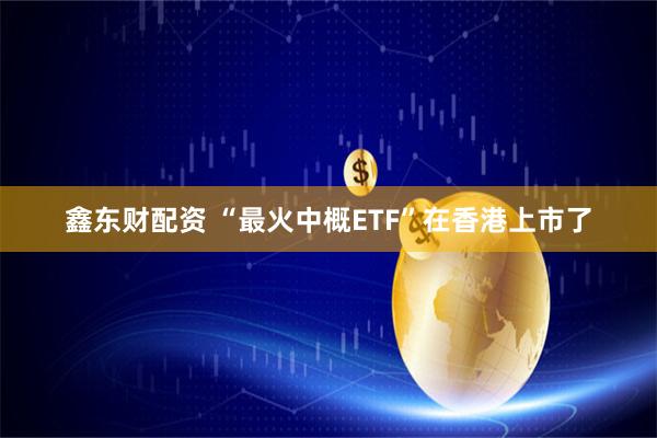 鑫东财配资 “最火中概ETF”在香港上市了