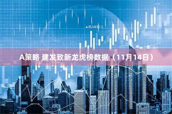 A策略 建发致新龙虎榜数据（11月14日）